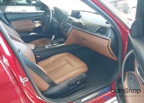 2015 BMW 328I из США, поврежденный, VIN WBA3A5G51FNS87964